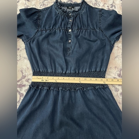 Rails Shawna Denim Dress In Dark Vintage Size Small - Picture 7 of 13